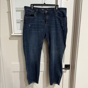 Kut from the Kloth Indigo Ankle Jeans